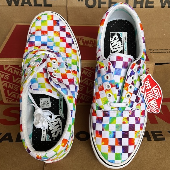 Vans Comfycush Era The-Dye Checkerboard sneakers Men’s - Picture 13 of 16